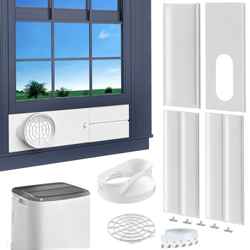 Cestluck Portable AC Window Vent Kit, with 5.9