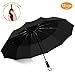 Automatic Umbrella Windproof Firmly Compact Umbrella Auto Open Close-12 Ribs