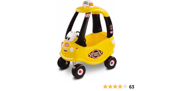 little tikes cozy coupe taxi