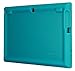 Bobj Rugged Case for Lenovo 10 TB-X103F and Tab 2 A10-30, Tab2 X30F - BobjGear Custom Fit - Patented Venting - Sound Amplification - BobjBounces Kid Friendly (Terrific Turquoise)