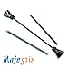 Jolly Lama! Black Majestix Juggling Devil Sticks