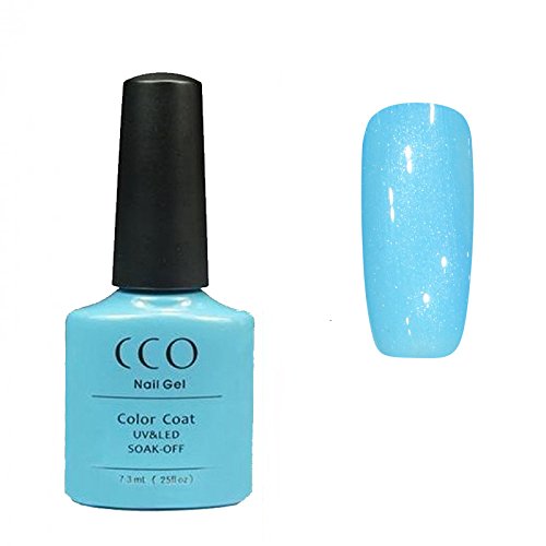 CCO UV LED Soak Off Gel Nail Polish, Ice Vapor
