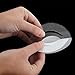 SlipX Solutions Adhesive Oval Safety Treads Add Non-Slip Traction to Tubs, Showers & Other Slippery Spots - Design Your Own Pattern! (21 Count, Reliable Grip, Gray)