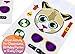 24 Make A Cat Stickers - Create Your Own Kitten Sticker with Various Faces - Includes Tabby, Siamese, Bengal, & Black Cats - Great Kid’s Party Favor Or Activity - A Must Have for Kitty Lovers!