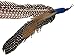 Prairie Horse Supply Replacement Feathers for Cat Wand (5 Pack) Refill for Da Bird GoCat Toy Top Choice Teaser Interactive Play for Kittens All Natural Genuine Guinea Feathers