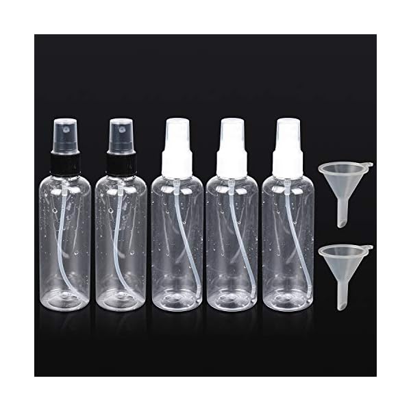 HOMVAN-Transparent-Spray-Bottle-100ml-Plastic-Refillable-Spray-Bottles-Empty-Clear-Bottles-with-Atomizer-Pumps-for-Essential-Oils-Travel-Perfumes HOMVAN Transparent Spray Bottle 100ml Plastic Refillable Spray Bottles Empty Clear Bottles with Atomizer Pumps for…