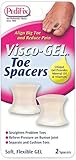 Visco-GEL Stay-Put Toe Spacers Medium Pk/2