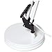 Boston Harbor TL-WK-134E-WH-3L Swing Arm Adjustable Desk Lamp, 60 W, A19, White