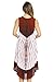 Riviera Sun 21666-BUR-1X Summer Dresses/Swimsuit Cover Up
