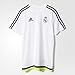 adidas Real Madridd Mens 2015/2016 Training Tops White/Grey/Volt (Small)