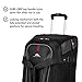 High Sierra AT7 Upright Wheeled Rolling Duffel Bag, Black, 26-Inch