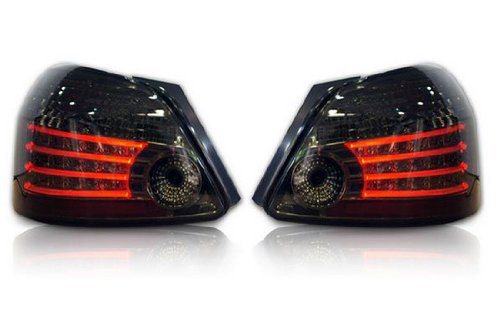 Toyota Vios Yaris Sedan Belta 07 08 09 10 11 12 Led Tail Light Lamp Smoke Rear