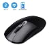 Wireless Bluetooth Mouse,Cimetech Rechargeable 4.0/2.4G Cordless Mouse Dual Mode Slim Ergonomic Mouse for Laptop, PC, Windows Mac Android OS Tablet (Dual-Mode Black) primary
