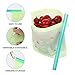 Reusable Silicone Food Storage Bag,DiHua Ziplock Bags,4 Large Srasher Bags,Food Grade,Versatile Preservation Bag Container for Vegetable,Meat,Fruit,No More Plastic