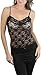 ToBeInStyle Women's All Over Lace Cami Top - Black - Large