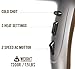 Vikston Airstream 1875W Professional Ionic Ceramic Hair Dryer (Coffee Espresso)