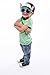 Sun-Staches Paw Patrol Official Rocky Sunglasses Costume Accessory, UV400 Lenses, Blue Mask, One Size Fits Most, 8