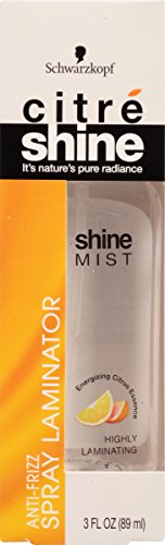 Citre Shine Anti-Frizz Spray Hair Laminator, 3 Ounce (Pack of 3)