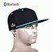 Zibaar Latest Bluetooth V4.1 Bluetooth Hat, Bluetooth Baseball Cap,Bluetooth Beanie Hat Combined with Bluetooth Earphones and Microphone, Hands Free Talking - Black&Blue
