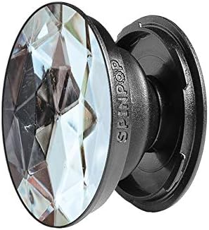 SpinPop Phone Grip & Kickstand Car Mount Combo - Crystal