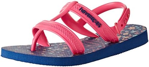 girls red flip flops