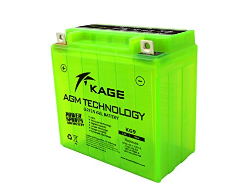 GEL-Batterie-KAGE Green YB7-A YB9-B YB9A-A 12N9-4B-1 9AH für Aprilia Cagiva Daelim Derbi Gilera Harley Davidson Honda Kawasak