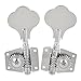 Kmise Chrome 5 String Bass Tuning Pegs Machine Heads Bass Tuners 4R1L
