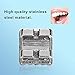 Dental Orthodontics Brackets Braces - 10 Packs Metal Dental Teeth Orthodontics Brackets, Braces Mini Without Hook