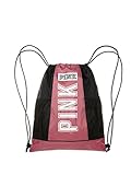 Victoria's Secret PINK Drawstring Backpack Soft Begonia