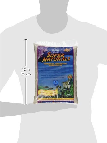 Carib Sea ACS05840 Super Naturals Crystal River Sand for Aquarium, 5-Pound