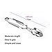NPYPQ Stainless Steel Escargot Snail Tongs Kitchen Cooking Tool for French Meals Serving