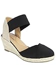 Comfortview Women's Wide Abra Espadrille