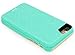 iPhone 7 Case, Bastex Teal Hidden Back Mirror Wallet Case with Stand Feature and Card Holder for Apple iPhone 7