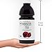 Organic Strawberry Hibiscus Tea Concentrate By Cup & Compass - No Sugar, Zero Calories, Unsweetened, Liquid, Naturally flavored. Perfect for Ice tea - 20 Oz. bottle (Yields 1.20 Gallon of tea)