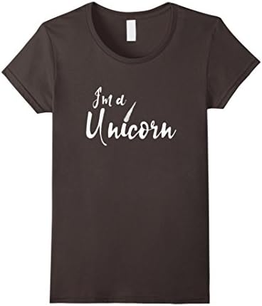 Womens I'm a Unicorn T-Shirt Funny Unicorn Shirt Large Asphalt