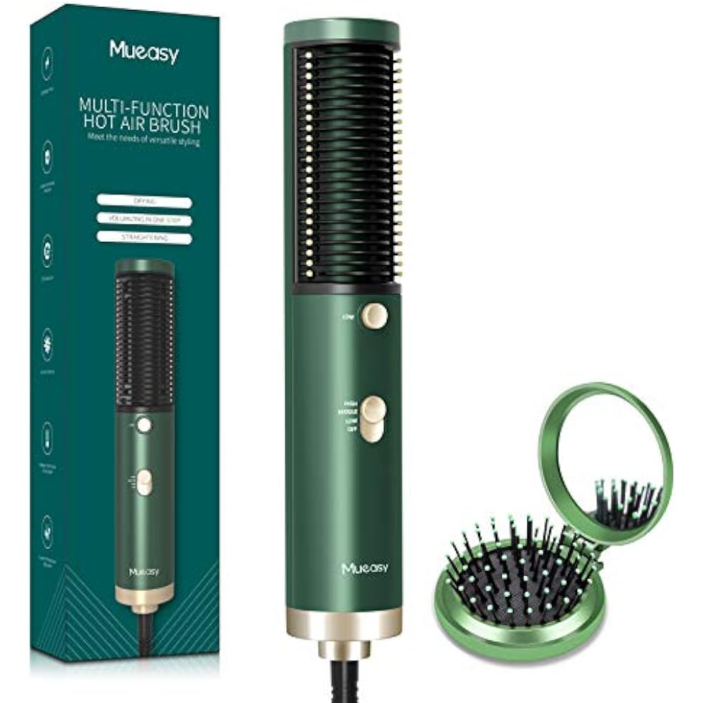Brush Hair Dryers For Women Hot Air Straightener Blow Drying, Taming