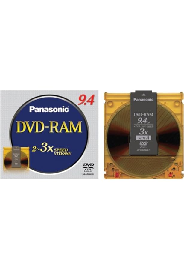 Amazon.com : Panasonic LM-HB94LU 9.4GB DVR Double Sided Disc