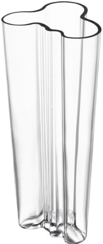 Aalto Kapea Clear Vase - 10"