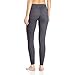 100% Merino Wool Women's Midweight Base Layer Bottoms - Thermal Underwear - No Itch Renewable Fabric - Charcoal Gray - Small