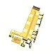 New Main Connector Mic Microphone Volume+Power Vibrator Motor Flex Cable for Sony Xperia Z3 D6653 D6603 D6616