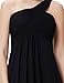 Ever-Pretty Women's Summer One-Shoulder Empire Waist Chiffon Pleated Maxi Formal Dress 09816