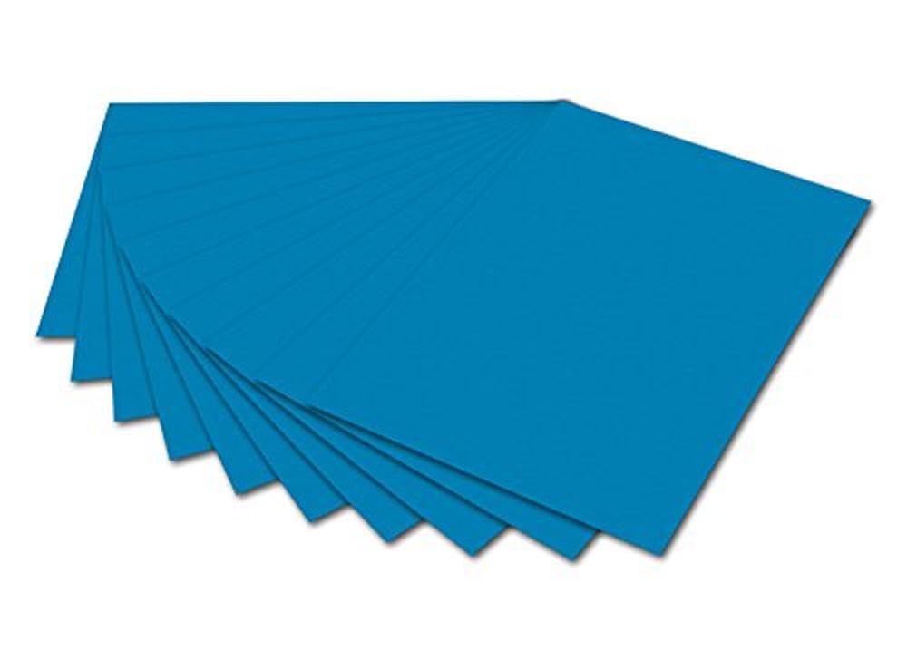 Folia 6134 Photo Card 50 x 70 cm, 10 Sheets, Blue