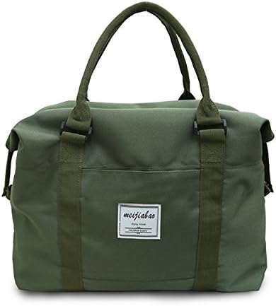 Iztor Oxford Nylon Large Shoulder Hand Bag Tote Bag-Black