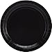Amscan et Black Round Paper Plates - 8.5