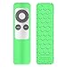 Fintie Protective Case for Apple TV 2 3 Remote Controller - CaseBot (Honey Comb Series) Light Weight (Anti Slip) Shock Proof Silicone Sleeve Cover, Green Glow in The Dark