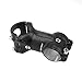 TOSEEK Aluminum Alloy Bike Stem Mountain Bike Stem for Bicycle, Road Bike, MTB Black 31.8 60mm 70mm 80mm 90mm 100mm 6 Degree/17 Degree