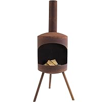  Authentic Gartenkamin XXL bronze Garden Oven 