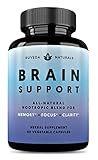 Brain Supplement - Natural Nootropic Brain Booster for Focus, Energy, Memory, Mood, Clarity, and Brain Support with Lions Mane, Ginkgo Biloba & Bacopa Monnieri, Memory Supplement & Focus Supplement