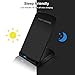 Voberry Fast Wireless Charger Charging Pad for Samsung Galaxy Note 8 S8 S8 Plus S7 S7 Edge Note 5 S6 Edge Plus, Standard Charge for Apple iPhone X / 8 / 8 Plus (Black)