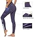 Persit Yoga Pants for Women with Pockets High Waisted Print Workout Leggings Athletic Gym Soft Yoga Leggings – Purple – Lthumb 3